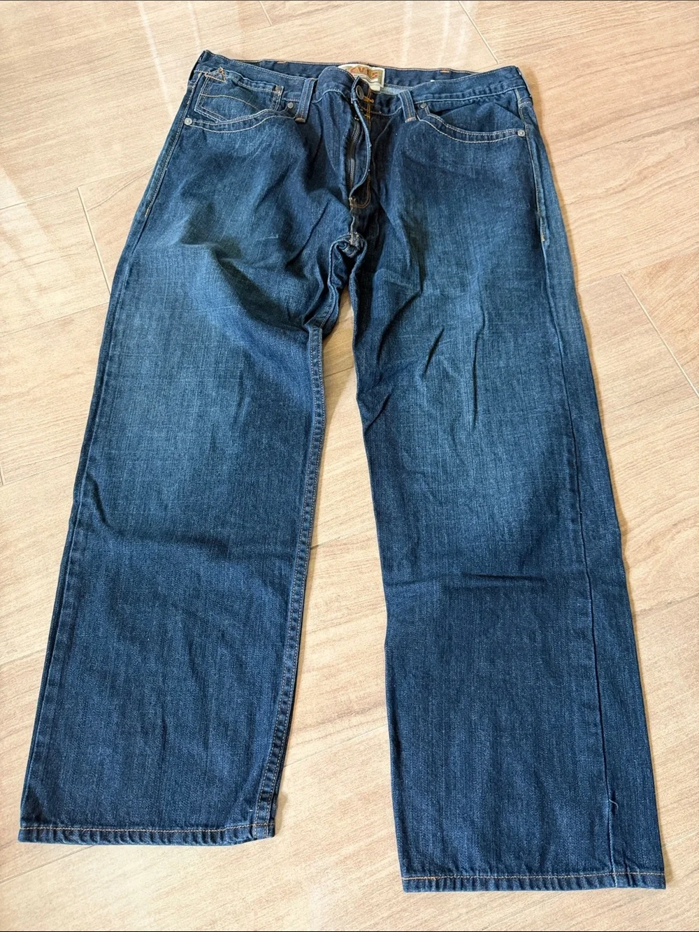 Levi's Men's Dark Blue Straight Jeans